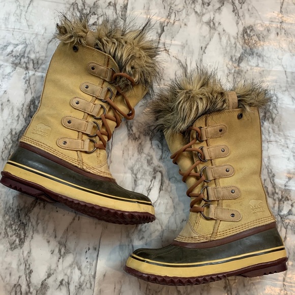 sorel cream boots